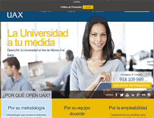 Tablet Screenshot of openuax.com
